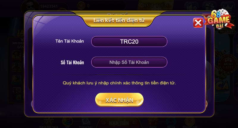 Rút tiền tại 68gamebai có mất phí không?