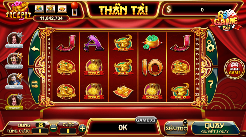Giới thiệu chi tiết về game Thần Tài 68GB